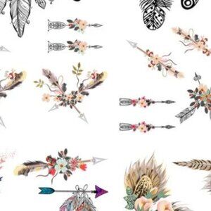 Boho Soul Furniture Rub On Decor Transfer – Belles And Whistles, 24x32” ~ DIY